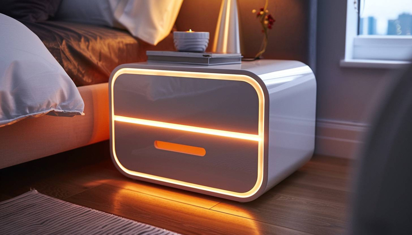 Tendances actuelles en matière de tables de chevet avec LED